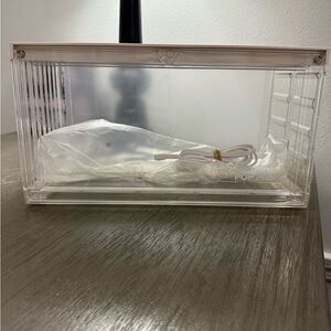 POP MART Clear Acrylic LIGHTED Display Case with USB Cable